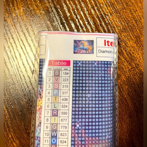 🪁5/$10🪁 DIY 5D Diamond Art Kit “Colorful Unicorn” - Picture 4 of 9